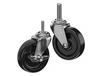 THREADED STEM CASTERS WITH POLYOLEFIN WHEELS