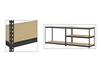 HEAVY-DUTY STEEL SHELVING