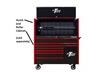 DX SERIES ROLLER CABINET WITH POWER TOOL DRAWER &amp; EXTREME POWER WORKSTATION&#174; HUTCH