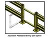 WAREHOUSE SAFETY GUARD RAIL SYSTEM