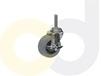 THREADED STEM CASTERS - THERMO-URETHANE WHEELS