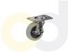 TOP PLATE CASTERS- THERMO-RUBBER WHEELS