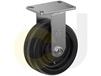 ZINC PLATED KINGPINLESS CASTER- PHENOLIC WHEELS