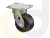 ZINC PLATED CASTERS - GLASS-FILLED NYLON WHEELS