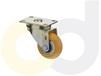 STAINLESS STEEL CASTERS - POLY ON ALUMINUM WHEELS