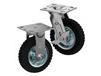 CASTERDEPOT TOP PLATE CASTERS - SOLID MONOPRENE WHEEL - CAPACITIES UP TO 280 LBS.