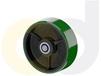 ZINC PLATED CASTERS - POLY ON CAST IRON WHEELS