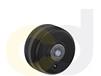 ZINC PLATED KINGPINLESS CASTER- PHENOLIC WHEELS