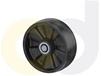 ZINC PLATED CASTERS - GLASS-FILLED NYLON WHEELS