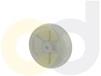 STAINLESS STEEL CASTERS - WHITE NYLON WHEELS