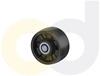 ZINC PLATED CASTERS - GLASS-FILLED NYLON WHEELS