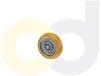 STAINLESS STEEL CASTERS - POLY ON ALUMINUM WHEELS