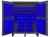 HEAVY DUTY STORAGE CABINETS WITH HOOK-ON BINS