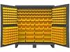 HEAVY DUTY STORAGE CABINETS WITH HOOK-ON BINS