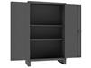 EXTRA HEAVY DUTY CABINET WITH PEGBOARD DOORS & SHELVES