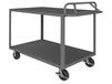ROLLING STOCK CART WITH ERGONOMIC HANDLE