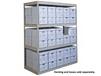 RECORD STORAGE SHELVING