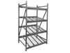 GRAVITY FLOW RACK- HEAVY-DUTY - BUILT WITH BULK STORAGE RACK