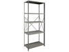BEADED POST INDUSTRIAL CLIP SHELVING