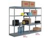 INDUSTRIAL BOLTLESS SHELVING