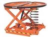 AUTOMATIC PALLET POSITIONER WITH SPRING