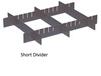 DIVIDERS FOR CONDUCTIVE DIVIDABLE GRID CONTAINER