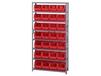 GIANT OPEN HOPPER BIN STORAGE SYSTEM
