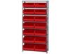 GIANT OPEN HOPPER BIN STORAGE SYSTEM
