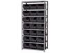 GIANT OPEN HOPPER BIN STORAGE SYSTEM