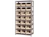 GIANT OPEN HOPPER BIN STORAGE SYSTEM