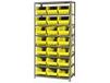 GIANT OPEN HOPPER BIN STORAGE SYSTEM