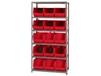 GIANT OPEN HOPPER BIN STORAGE SYSTEM
