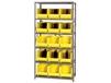 GIANT OPEN HOPPER BIN STORAGE SYSTEM