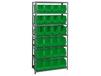 GIANT OPEN HOPPER BIN STORAGE SYSTEM