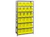 GIANT OPEN HOPPER BIN STORAGE SYSTEM
