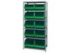 GIANT OPEN HOPPER BIN STORAGE SYSTEM