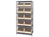 GIANT OPEN HOPPER BIN STORAGE SYSTEM