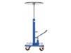 HYDRAULIC POST TABLES WITH ROUNDED TOPS