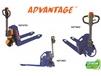 ADVANTAGE™ PRO-POWER FULLY ELECTRIC PALLET TRUCKS