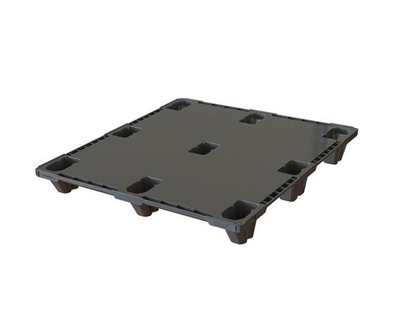 40 x 48 Light Weight Nestable Plastic Pallet-Closed Deck