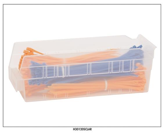 CLEAR SHELF BINS