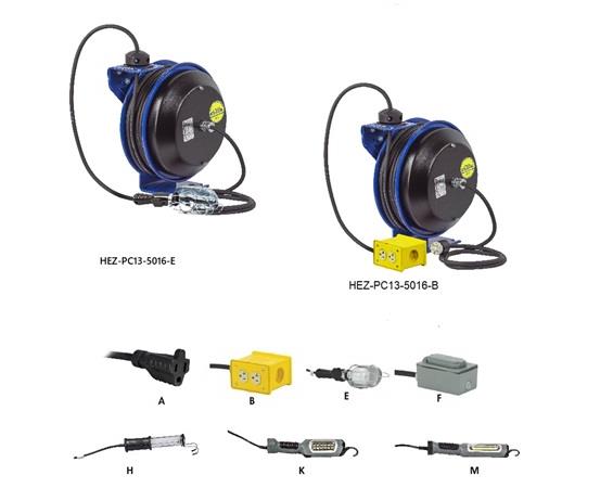 EZ-COIL&#174; SAFETY SERIES ELECTRIC CORD REELS