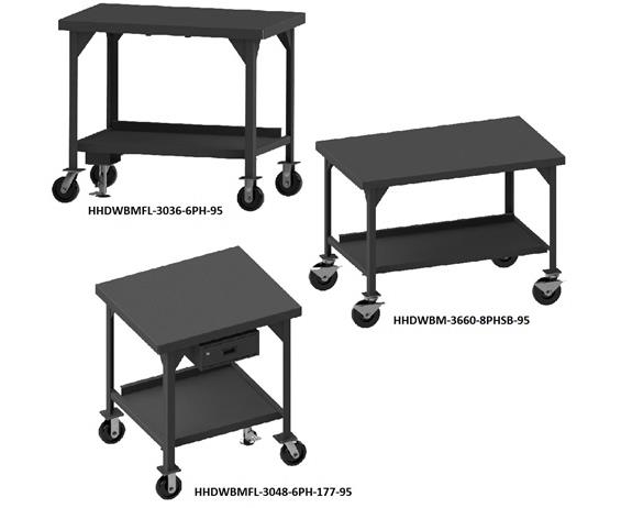 MOBILE HEAVY DUTY WORKBENCHES
