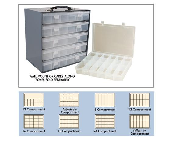 PLASTIC BOXES &amp; STEEL RACKS - OPTION