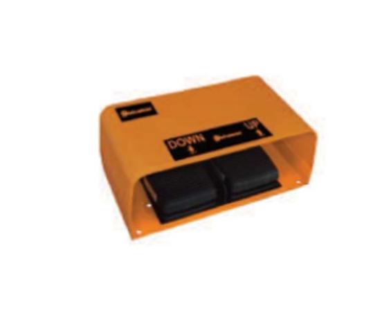 Bishamon Lo-Profile Scissor Lift Table Foot Operated Control