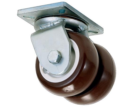 HEAVY-DUTY DUAL-WHEEL CASTER