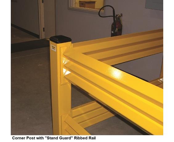 &quot;STAND GUARD&quot; RIBBED RAIL