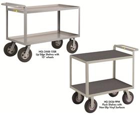 &quot;CUSHIOIN LOAD&quot; SHELF TRUCKS