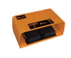 Bishamon Lo-Profile Scissor Lift Table Foot Operated Control
