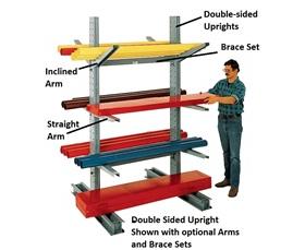 ARM FOR MEDIUM-DUTY CANTILEVER RACKS